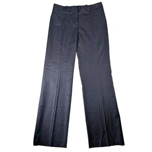 BOSS Hugo Boss Womens Blue Dress Pants Trousers Business Career Size 10 US 32x34